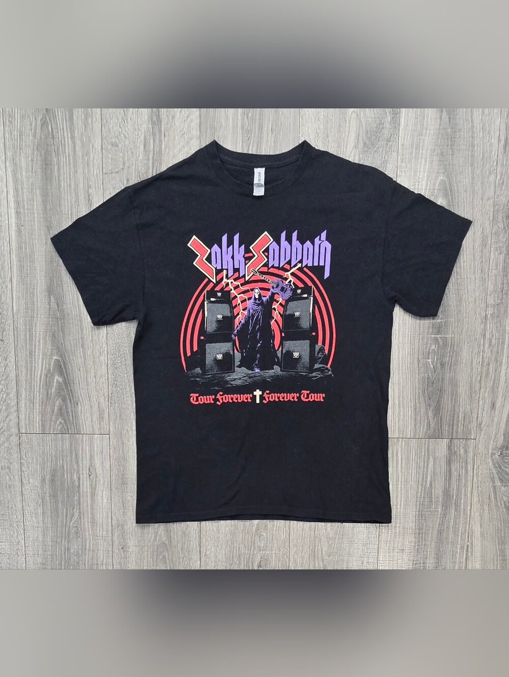 Zakk Sabbath Tour Forever 2023 2024 Tour Shirt Large Zakk Wylde Black Sabbath T